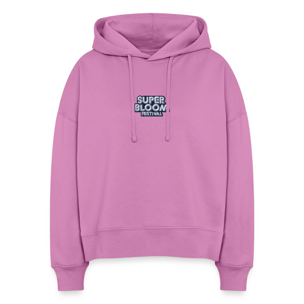 Classic Ladies Hoodie - lila Stick - Pink