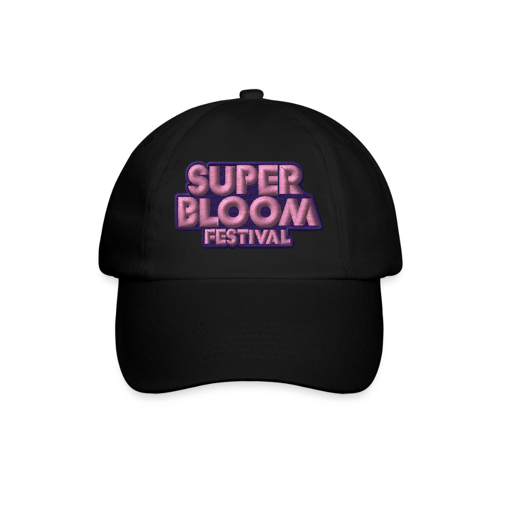 Classic Baseball Cap - pinker Stick - Schwarz/Schwarz