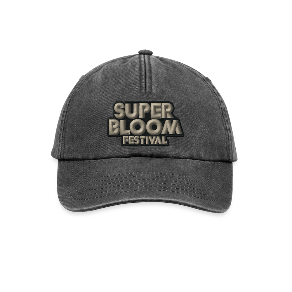 Classic Vintage Cap - Vintage Schwarz