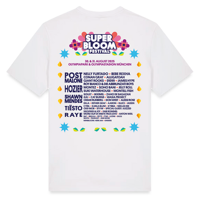 Peacock Parade - Line Up T-Shirt