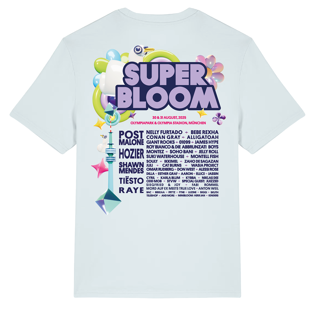 Festival Tower - Line Up T-Shirt