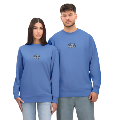 Classic Unisex Sweater - navy Stick - Blau
