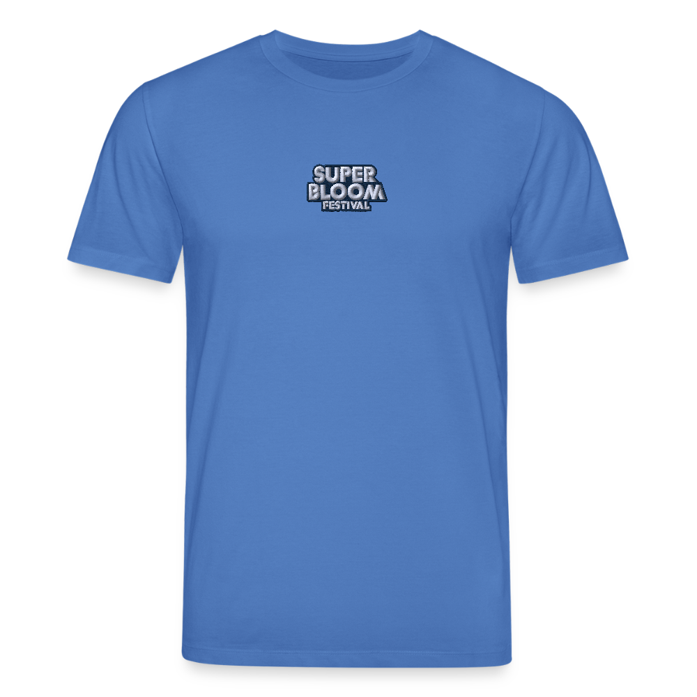 Classic Unisex T-Shirt - lila Stick - Achtsames Blau