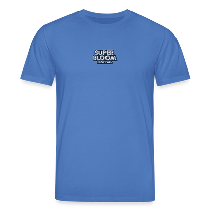 Classic Unisex T-Shirt - lila Stick - Achtsames Blau