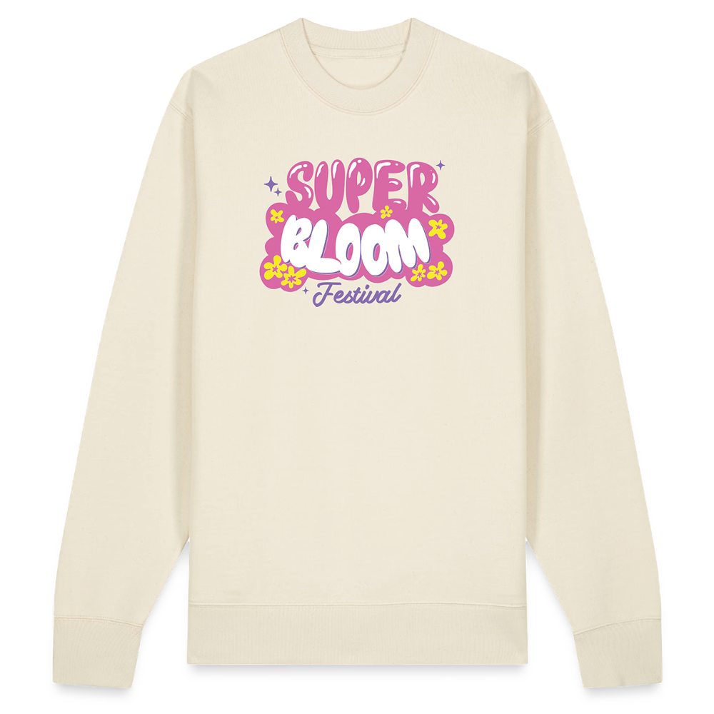 Bubble Bloom Sweatshirt - Weißgrau