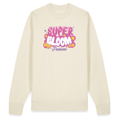 Bubble Bloom Sweatshirt - Weißgrau