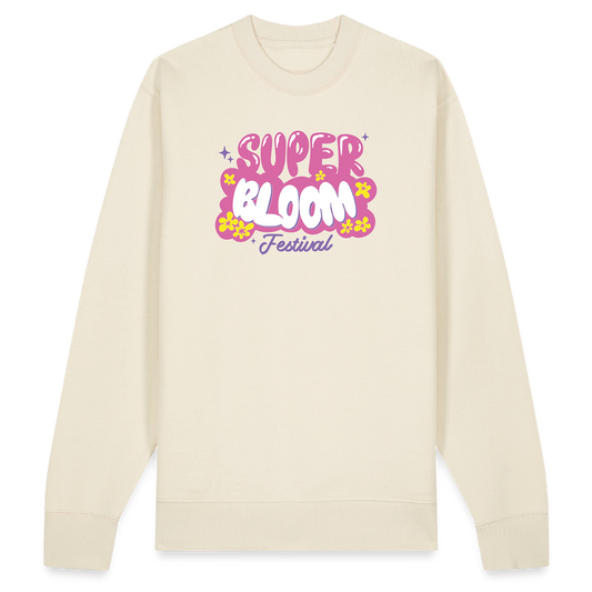 Bubble Bloom Sweatshirt - Weißgrau