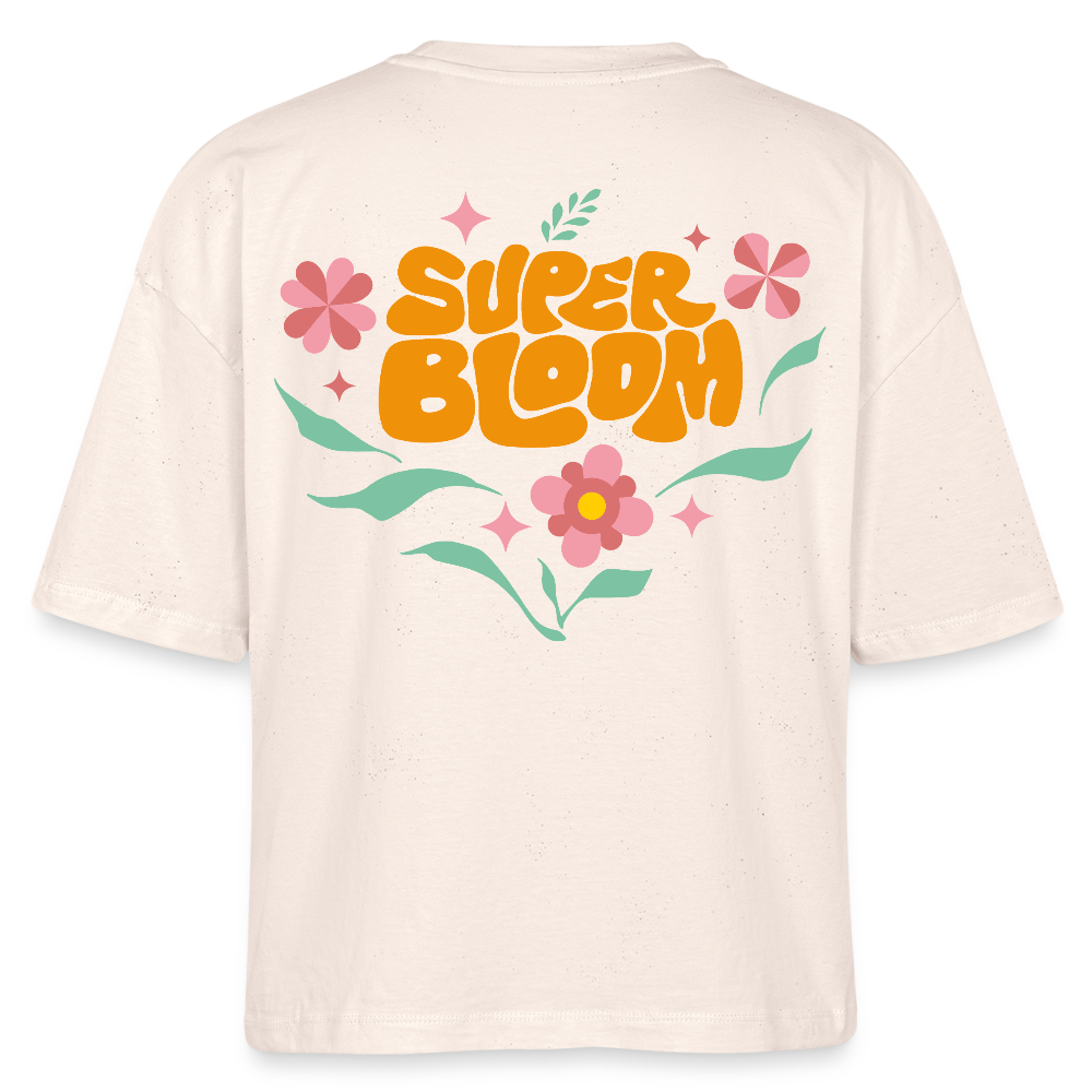 Super Glow T-Shirt - Cropped Fit - Weißgrau
