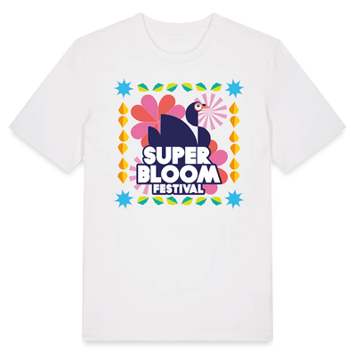 Peacock Parade Line Up T-Shirt - Weiß