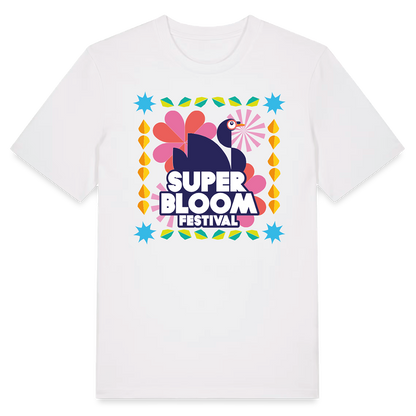 Peacock Parade Line Up T-Shirt - Weiß