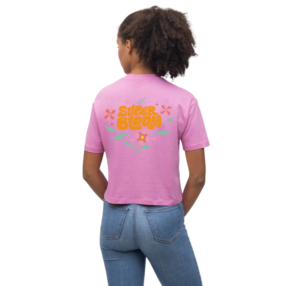 Super Glow T-Shirt - Cropped Fit - Pink