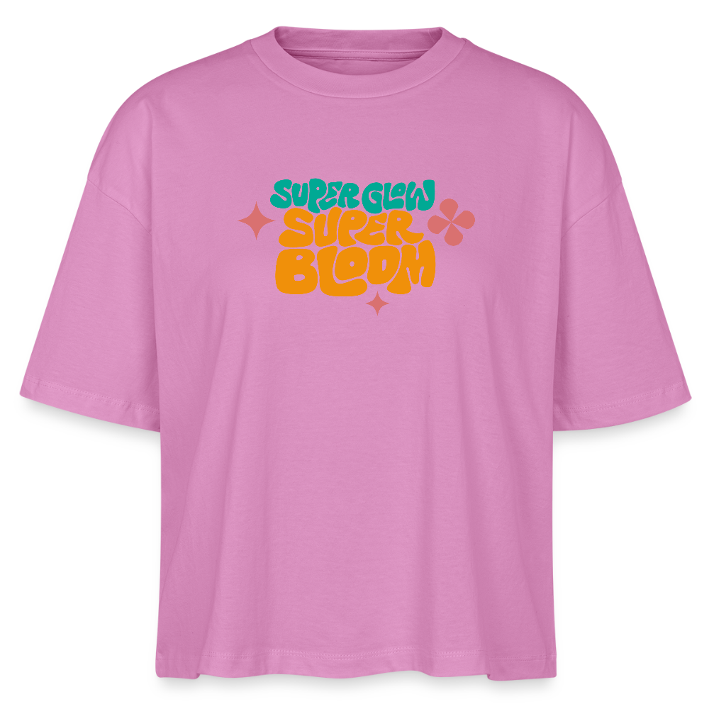 Super Glow T-Shirt - Cropped Fit - Pink