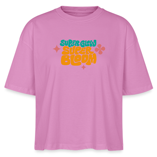 Super Glow T-Shirt - Cropped Fit - Pink