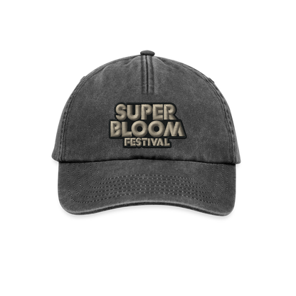Classic Vintage Cap - Vintage Schwarz