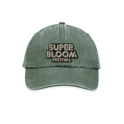 Classic Vintage Cap - Vintage Flaschengrün 